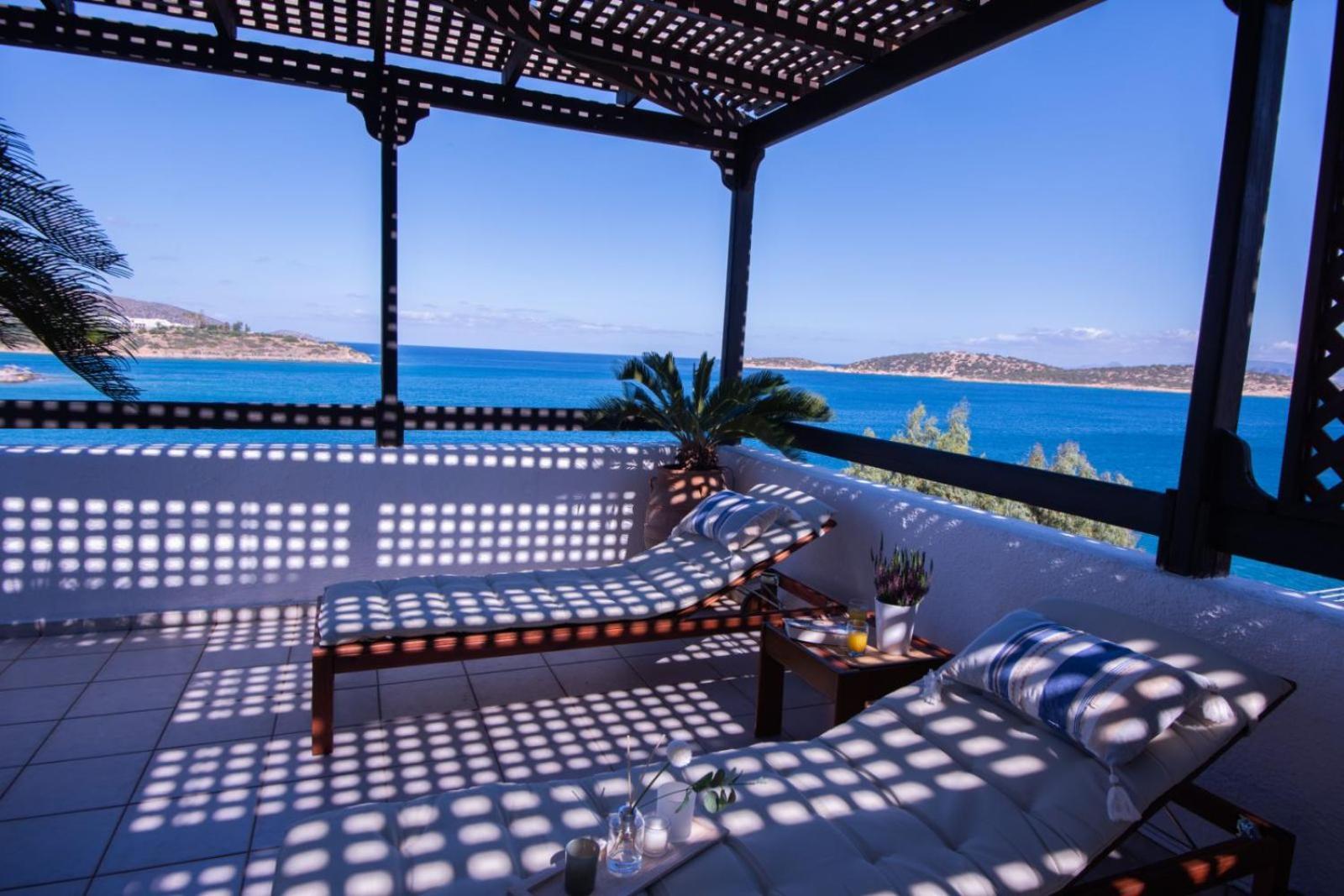 Horizon Central Apartment Amazing View Agios Nikolaos  Luaran gambar
