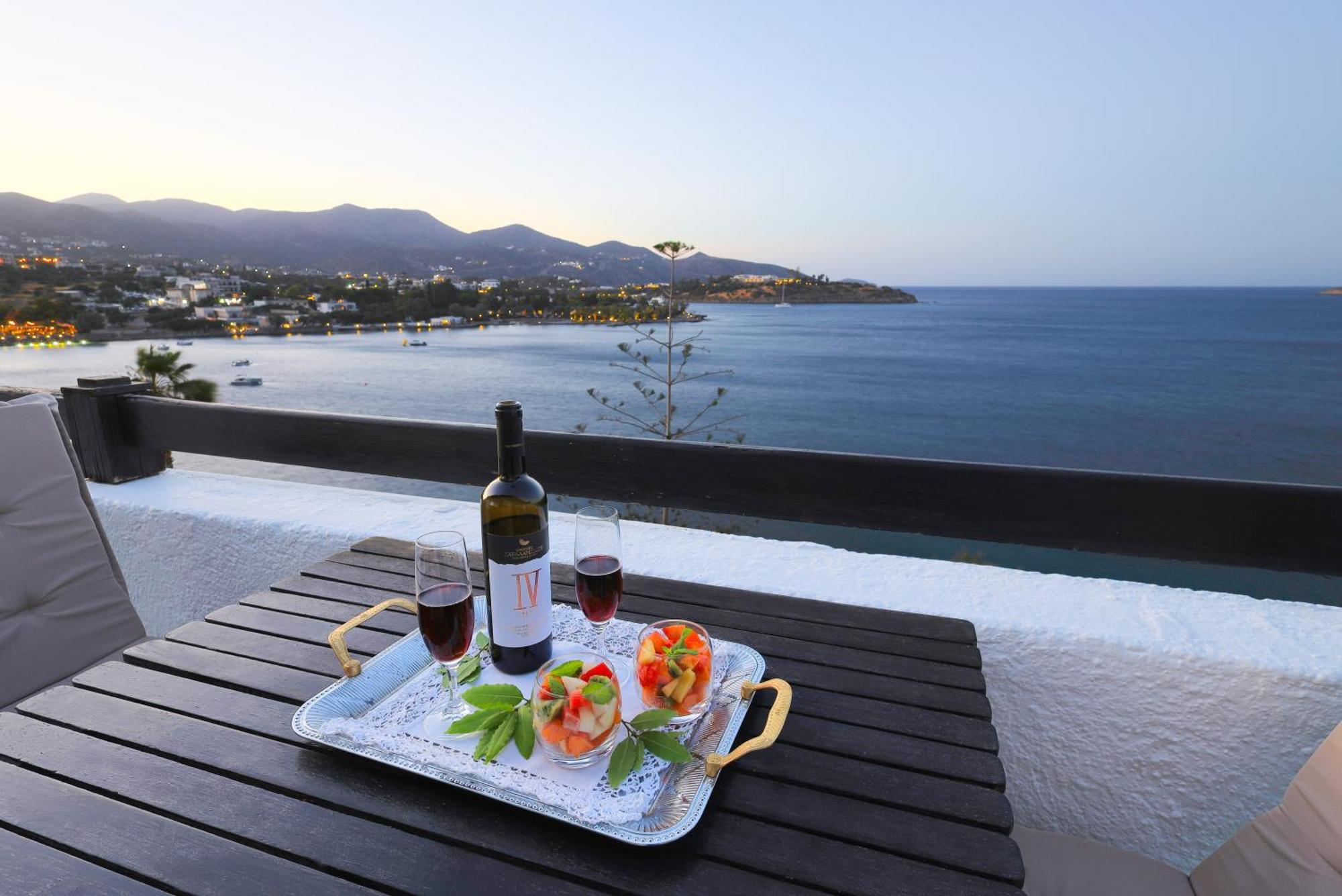 Horizon Central Apartment Amazing View Agios Nikolaos  Luaran gambar