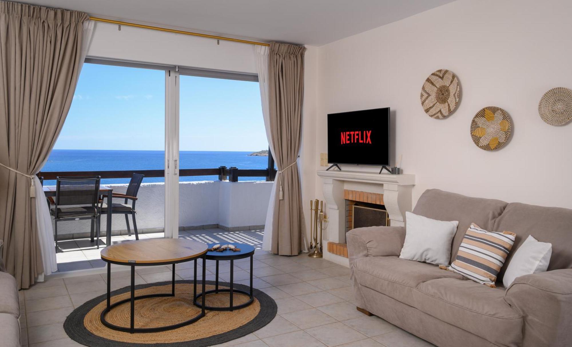 Horizon Central Apartment Amazing View Agios Nikolaos  Luaran gambar
