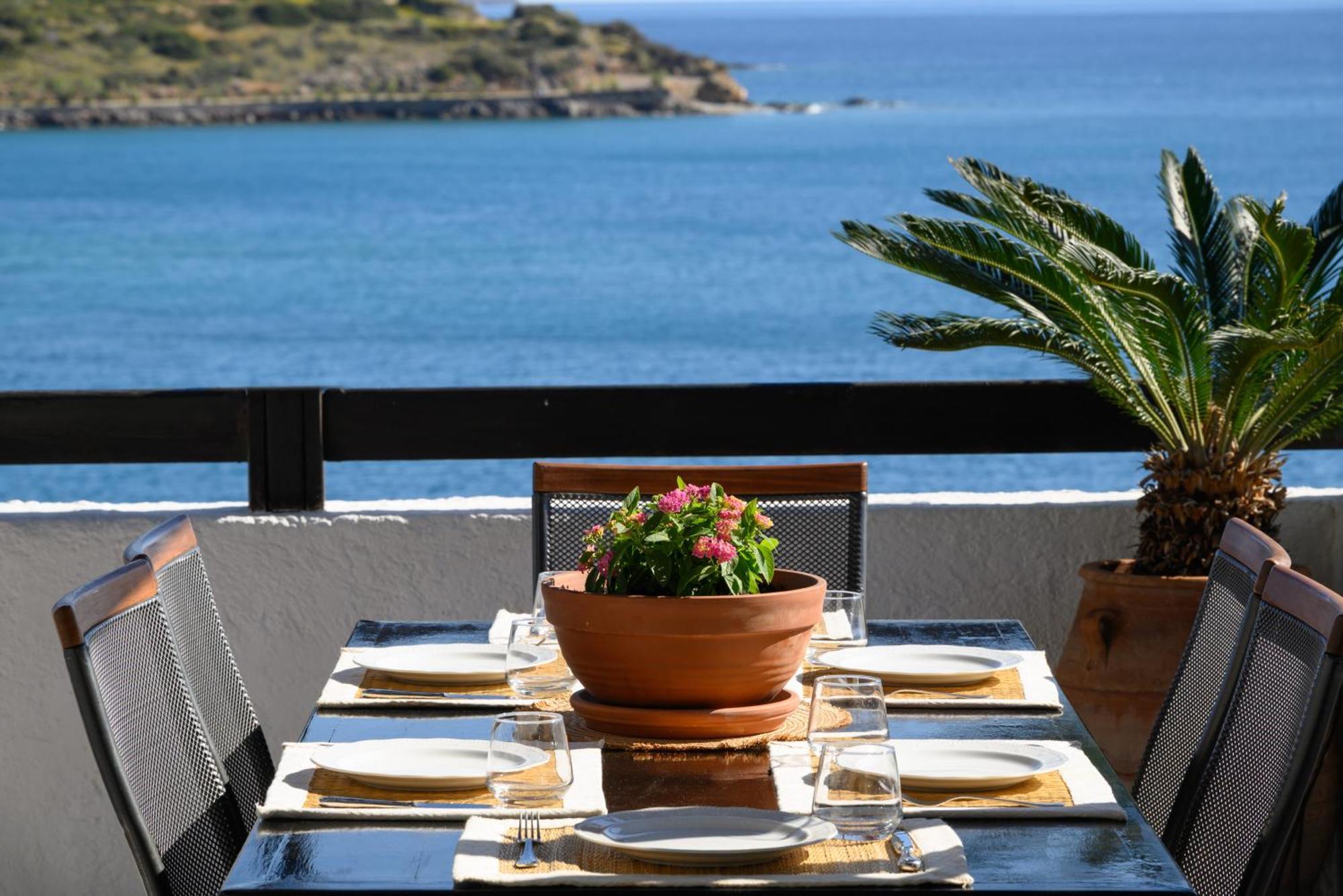 Horizon Central Apartment Amazing View Agios Nikolaos  Luaran gambar